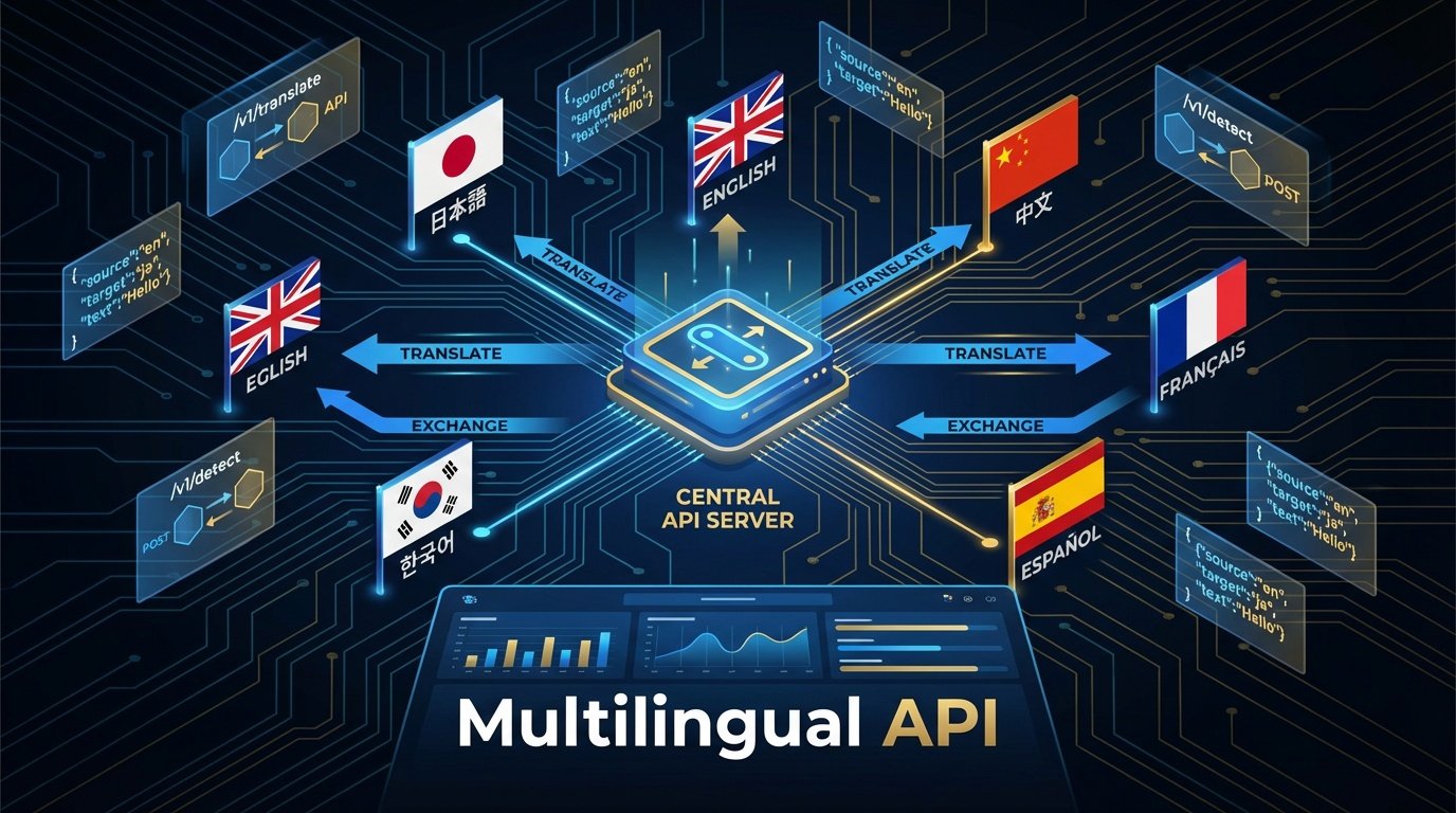 多言語化API開発